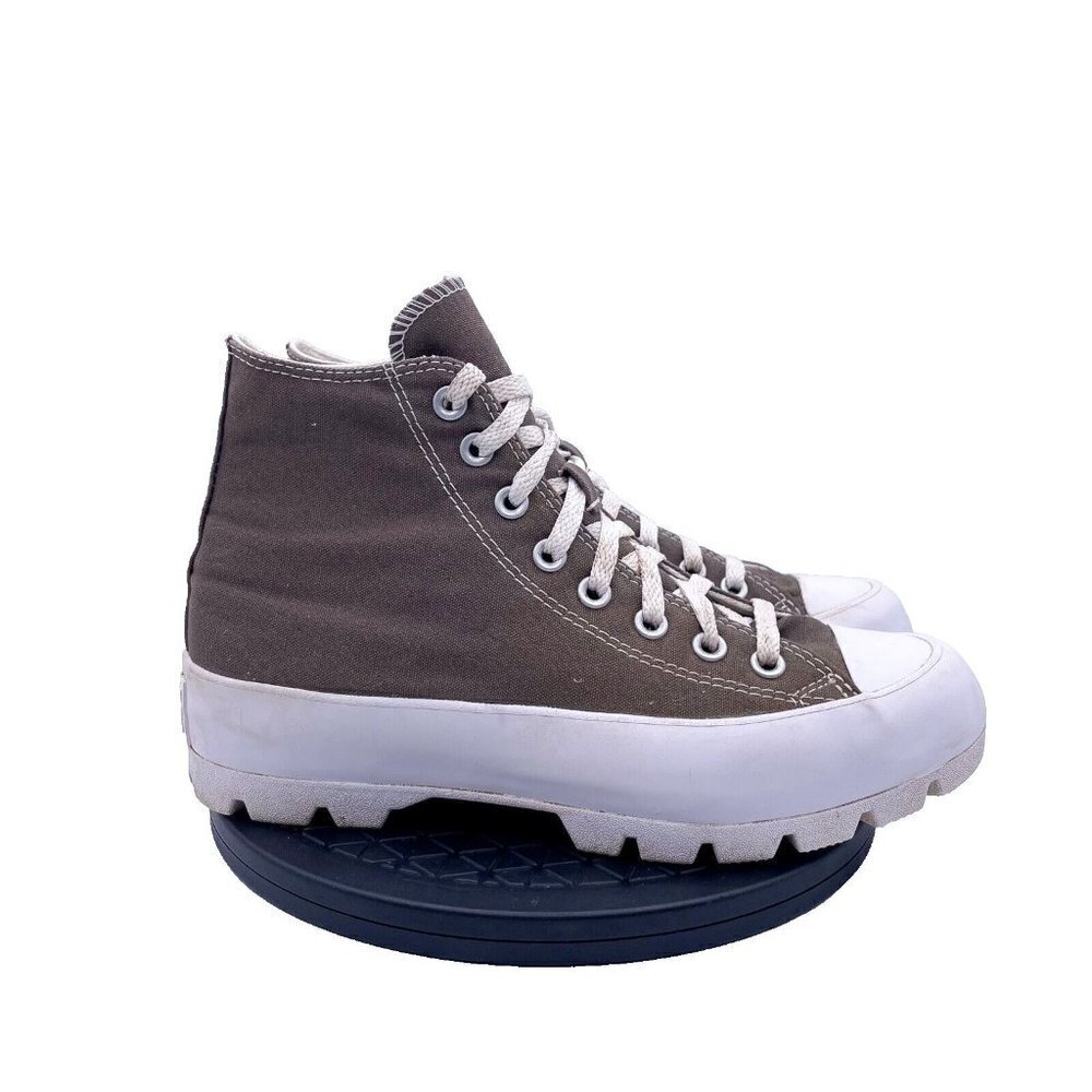 Converse Women's Size 9 Chuck Taylor All Star Lugged Gray Hi Tops A06686C